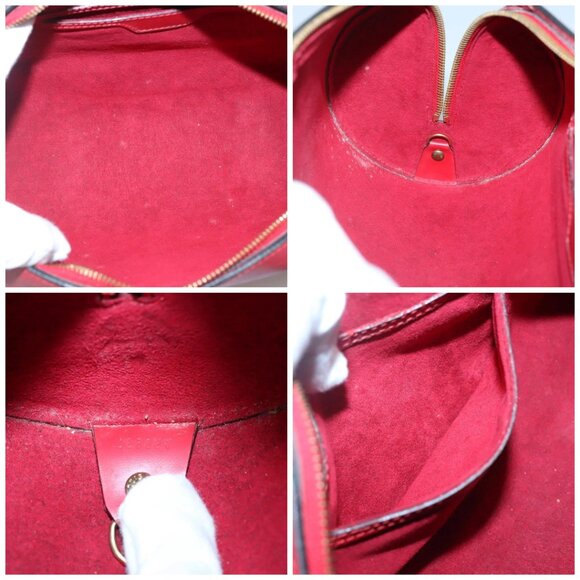 LOUIS VUITTON Epi Soufflot Hand Bag Red M52227 LV Auth mk003 - Picture 15 of 16